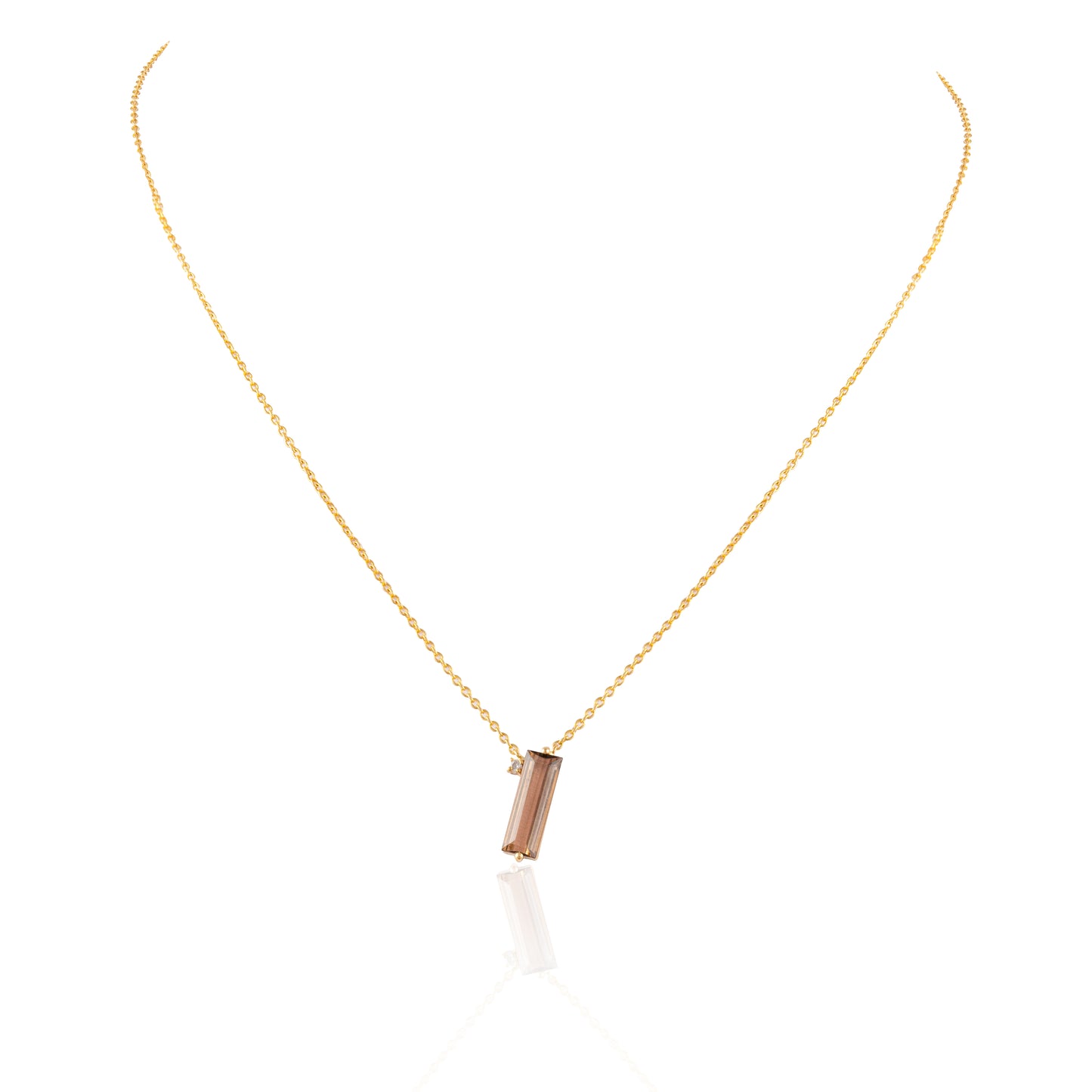 Asymmetric Tourmaline Necklace